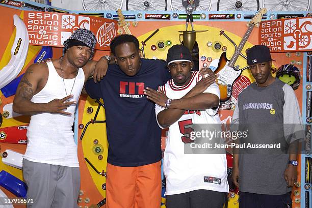 Xzibit & X-Ecutioners during ESPN Action Sports and Music Awards - Pressroom at The Universal Ampitheatre in Universal City, California, United...