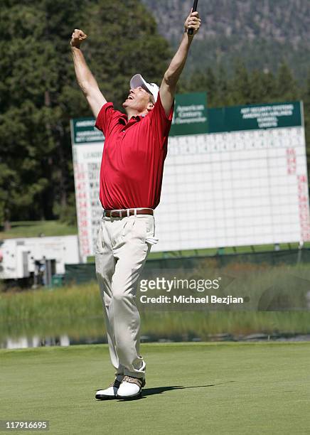 Jack Wagner during American Century Celebrity Golf Championship - July 16, 2006 at Edgewood Tahoe Golf Course in Lake Tahoe, California, United...
