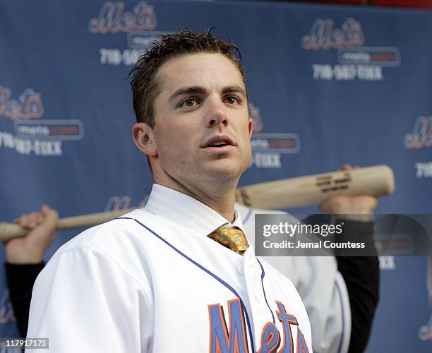 David Wright during David Wright Attends the Unveiling of his Wax Figure at Madame Tussauds New York at Madame Tussauds in New York City, New York,...