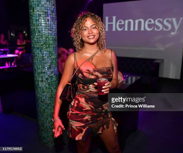 Halle Calhoun attends Warner Nights Presents: BET Hip Hop Awards Edition at Traffik on October 4, 2019 in Atlanta, Georgia.