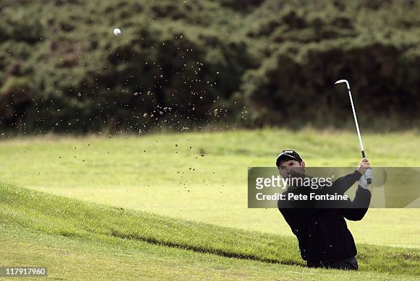 Padraig Harrington during the second round of the 2006 Alfred Dunhill Links Championship held on the St Andrews Old Course on October 6, 2006
