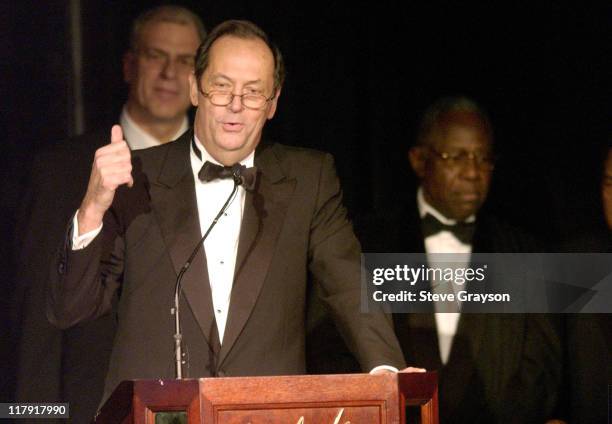 Former Senator Bill Bradley during NAACP Legal Defense Fund's Hank Aaron Humanitarian Award in Sports at The Beverly Hilton Hotel in Beverly Hills,...