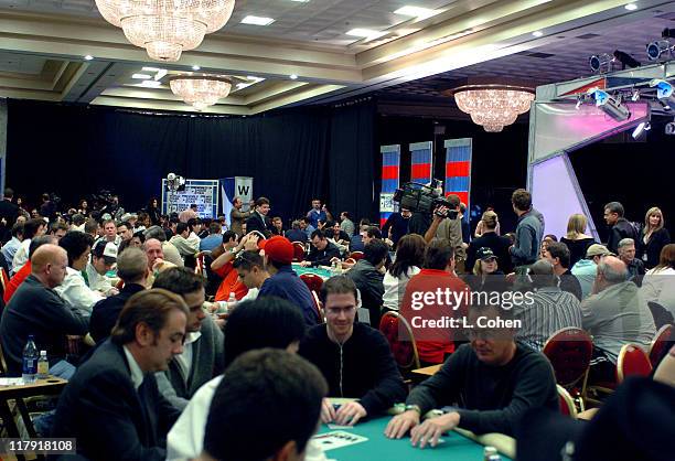 Atmosphere during 2005 World Poker Tour Invitational - Inside at Commerce Casino in City of Commerce, California, United States.