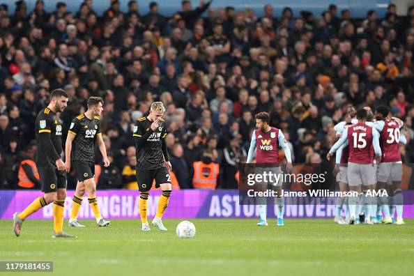 Aston Villa v Wolverhampton Wanderers - Carabao Cup Round of 16 Aston Villa v Wolverhampton Wanderers - Carabao Cup Round of 16