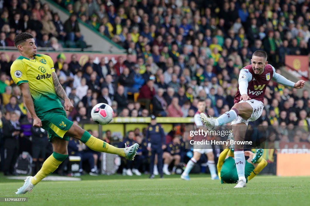 Norwich City v Aston Villa - Premier League