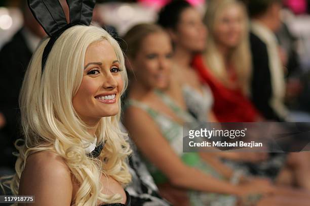 Holly Madison during Heavyweight Fight at the Playboy Mansion - Tony The Tiger Thompson vs. Timor Ibragimov at Playboy Mansion in Los Angeles, United...