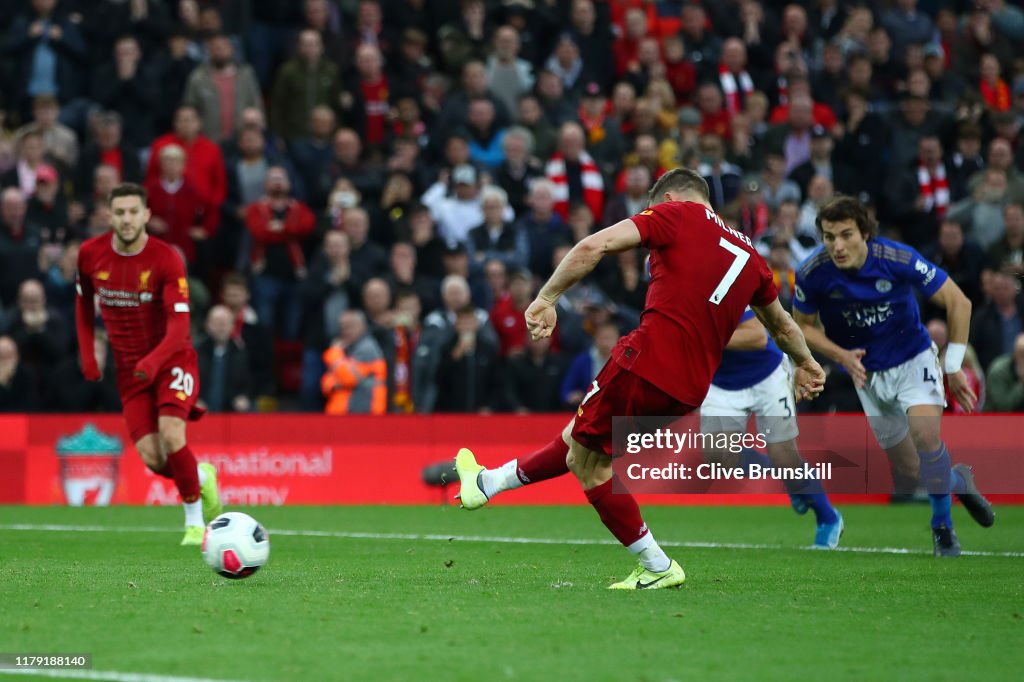 Liverpool FC v Leicester City - Premier League