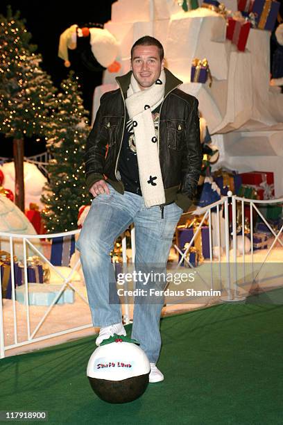 Paul Robinson during Paul Robinson, England and Spurs Goalkeeping Star, Officially Opens Winter Wonderland - December 2, 2005 at Barons Court Car...