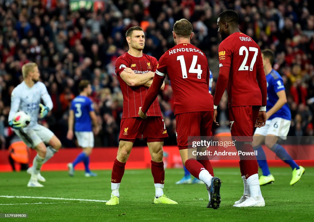 Liverpool FC v Leicester City - Premier League