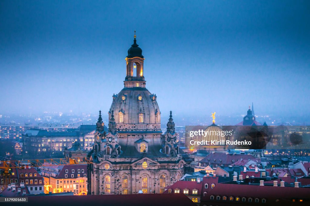Dresden Frauenkirche (Church of Our Lady), Saxony, Germany