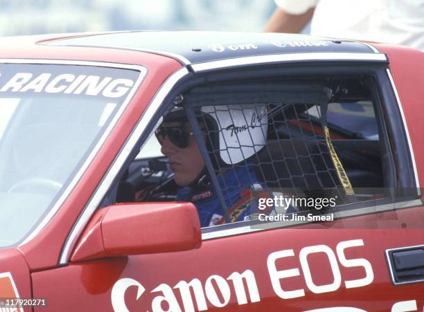 Tom Cruise during Showroom Stock SSA at Pocono Sports Car Grand Prix in Pocono, Pennsylvania, United States.