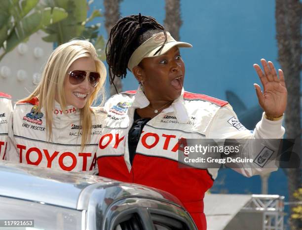 Emily Procter and Robin Quivers during 31st Anniversary Toyota Celebrity/Pro Race - April 14, 2007 at Streets of Long Beach in Long Beach,...