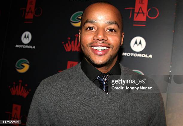 Donald Faison during 2007 NBA All-Star in Las Vegas - Jay Z and Lebron James' First Annual Two Kings Dinner and Party at TAO at TAO in The Venetian...