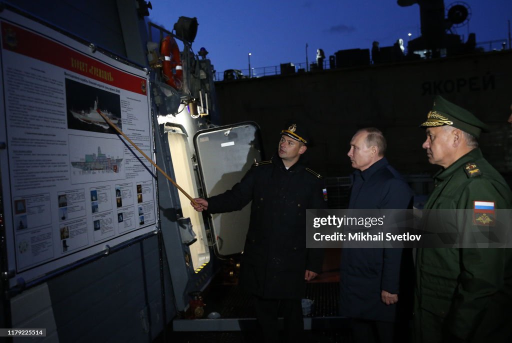 Russian President Vladimir Putin visits Kaliningrad