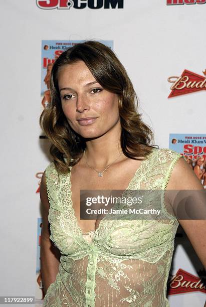 Bridget Hall during 2006 Sports Illustrated Swimsuit Issue - Press Conference at Crobar in New York City, New York, United States.