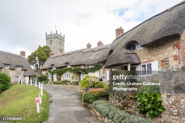 godshill - isle of wight stock pictures, royalty-free photos & images