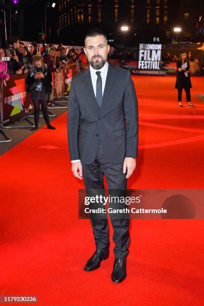 Robert Eggers attends "The Lighthouse" UK Premiere during the 63rd BFI London Film Festival at the Odeon Luxe Leicester Square on October 05, 2019 in...