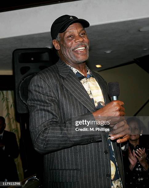 Danny Glover during Jim Brown Suprise Birthday Party - February 15, 2006 at Crustacean in Beverly Hills, California, United States.