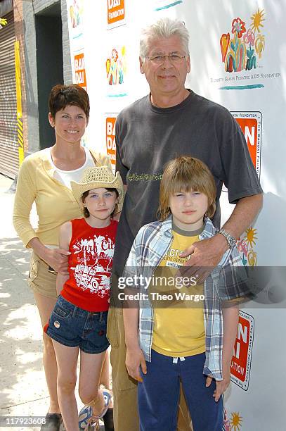 Barry Bostwick and family during 11th Annual Kids for Kids Celebrity Carnival to Benefit the Elizabeth Glaser Pediatric AIDS Foundation - Arrivals at...