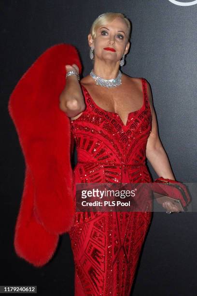 Roberta Gilardi attends the Secret Games Party at Monaco Casino on October 05, 2019 in Monaco, Monaco.