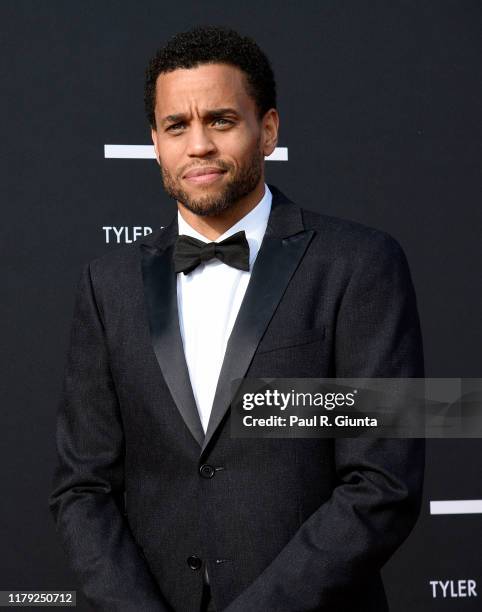 Michael Ealy attends Tyler Perry Studios grand opening gala at Tyler Perry Studios on October 05, 2019 in Atlanta, Georgia.