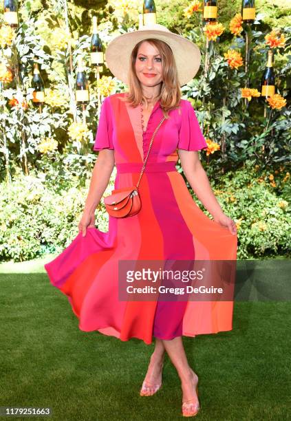 Candace Cameron-Bure attends the 10th Annual Veuve Clicquot Polo Classic Los Angeles at Will Rogers State Historic Park on October 05, 2019 in...