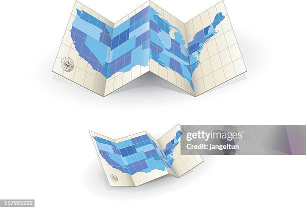 Folded Up Map Photos and Premium High Res Pictures - Getty Images