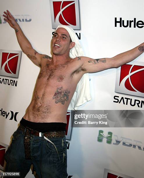 Steve-O during Saturn VUE X-Games Kick-Off Party Featuring Hurley at Hollywood Blvd. In Los Angeles, California.