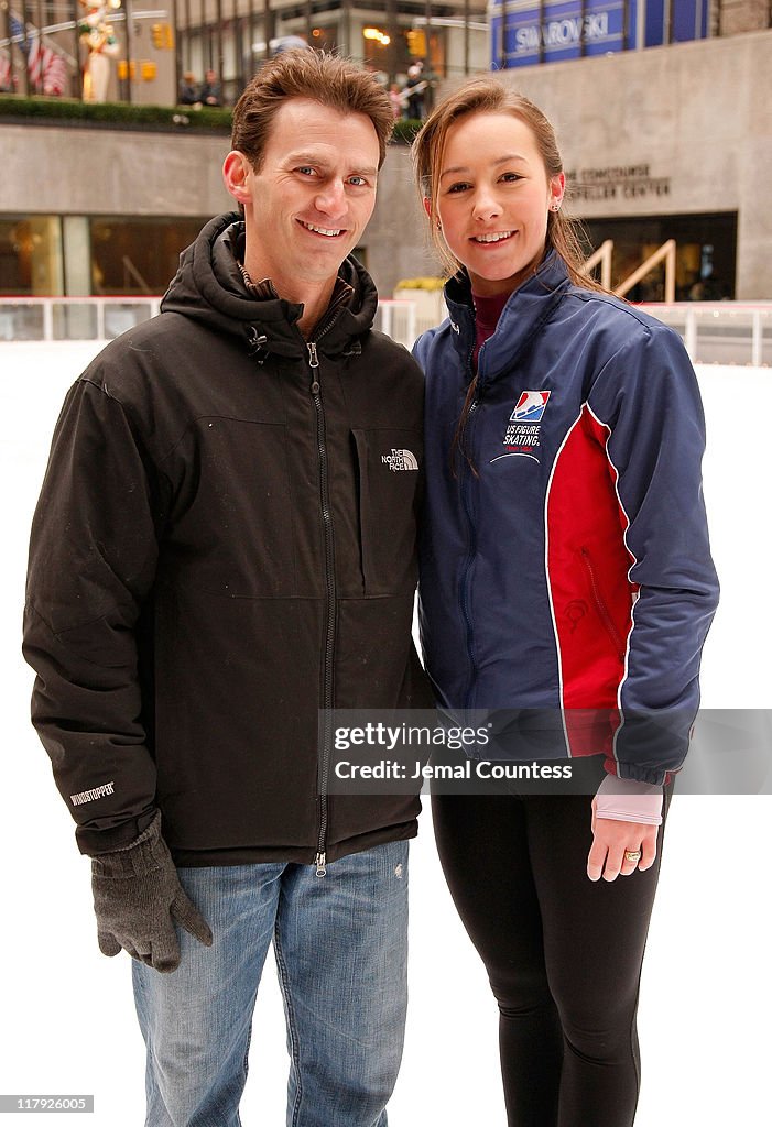 World Champion Figure Skater Todd Eldredge and Olympic Skater Kimmie