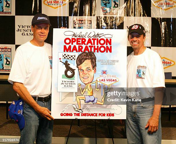 Nextel Cup driver and two time Daytona 500 winner Michael Waltrip announced that he will run the Las Vegas Marathon on 01/30/05 and has made a...