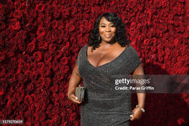 Bevy Smith attends Tyler Perry Studios grand opening gala at Tyler Perry Studios on October 05, 2019 in Atlanta, Georgia.