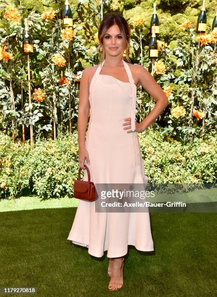 Rachel Bilson attends the 10th Annual Veuve Clicquot Polo Classic Los Angeles at Will Rogers State Historic Park on October 05, 2019 in Pacific...