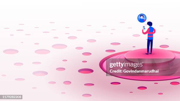 businessman using mobile phone - working remotely outside stock illustrations