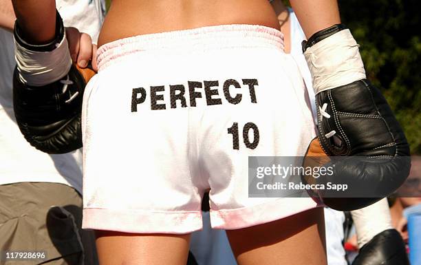 Kristin Sullivan during Perfect 10 Magazine Presents "Model Boxing" Starring the Perfect 10 Knockouts at Perfect 10 Mansion in Beverly Hills,...