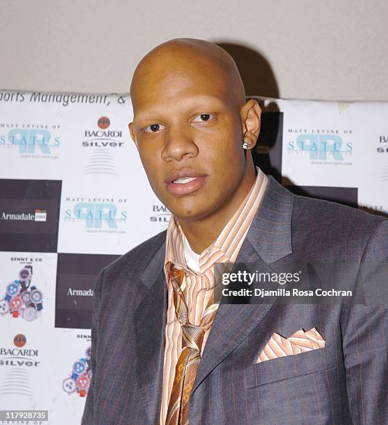 Charlie Villanueva during Hakim Warrick and Raymond Felton's Draft Party at Glo - June 28, 2005 at Glo in New York City, New York, United States.