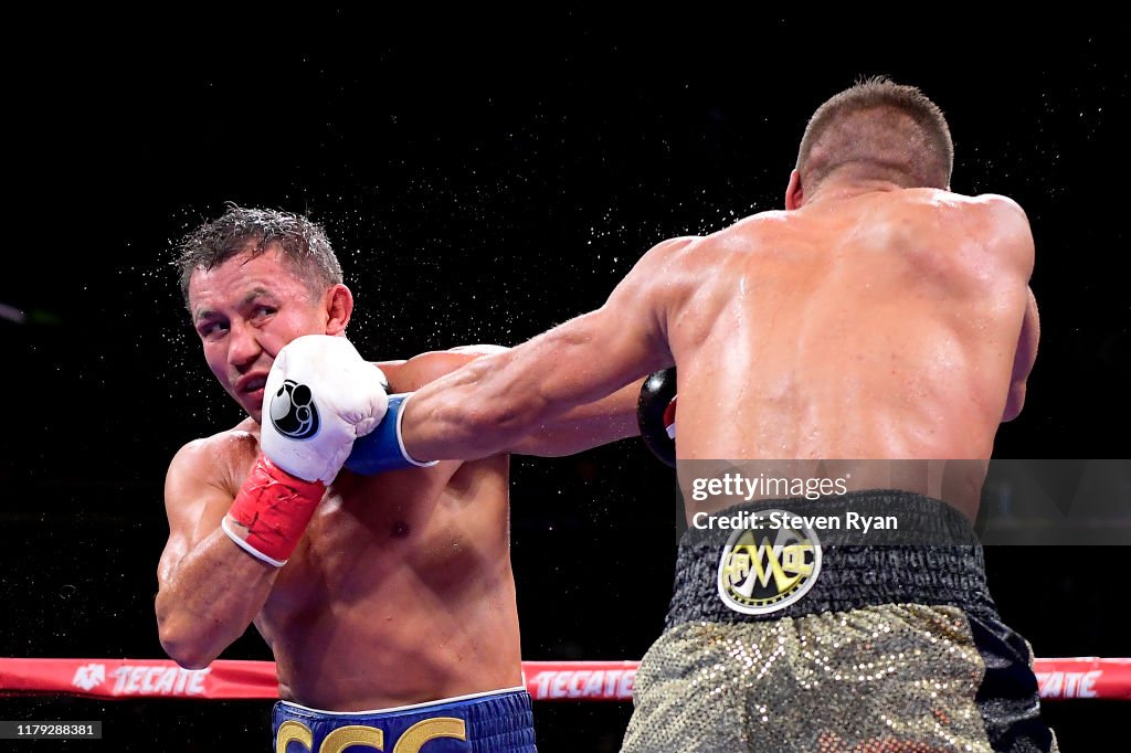 Gennady Golovkin v Sergiy Derevyanchenko