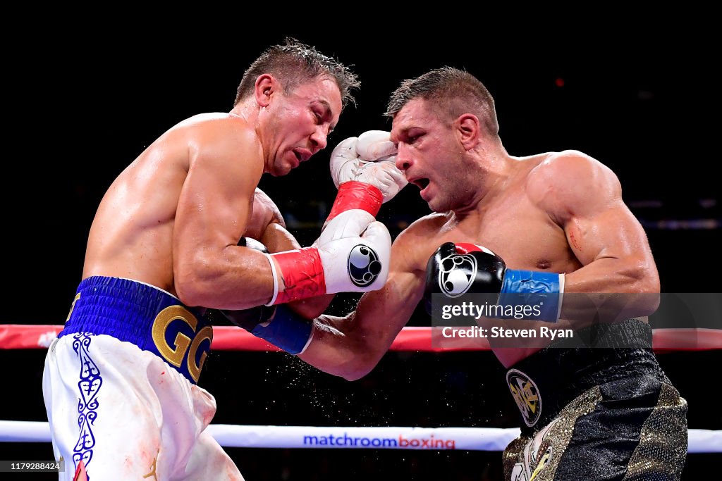 Gennady Golovkin v Sergiy Derevyanchenko