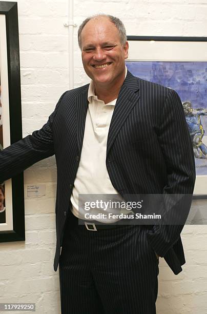 Martin Jol during Kith and Kids Canvassing Spurs Charity Auction at Old Truman Brewery in London, Great Britain.