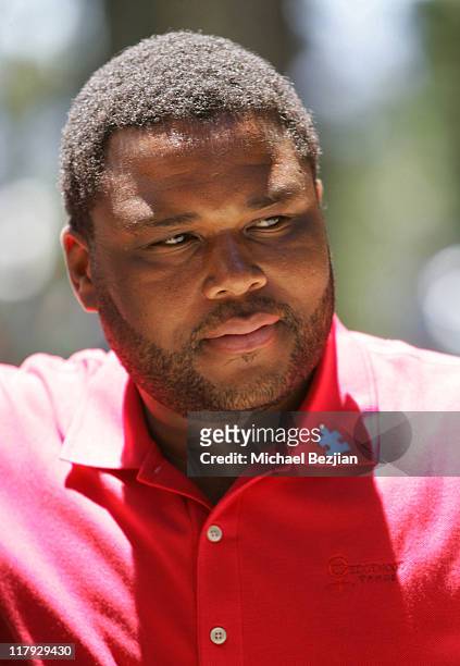 Anthony Anderson during American Century Celebrity Golf Championship - July 16, 2006 at Edgewood Tahoe Golf Course in Lake Tahoe, California, United...