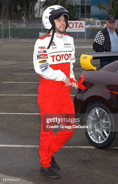 Bo Bice during 30th Anniversary Toyota Pro/Celebrity Race - Press/Practice Day at Long Beach Streets in Long Beach, California, United States.