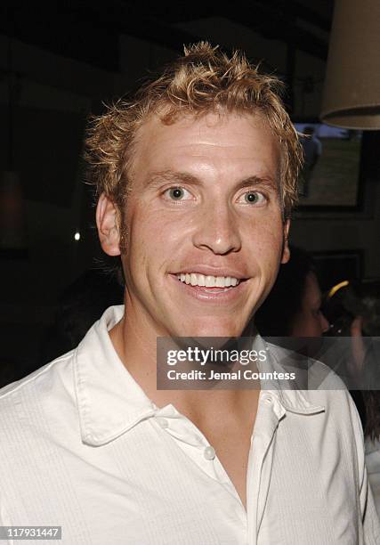 Ricky Barnes during Top Flight, Ben Hogan and NASCAR Host Silent Auction for The Victory Junction Gang Camp for Children at Local West in New York...