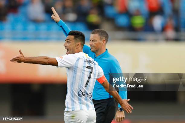 Eran Zahavi of Guangzhou R&F in action during 2019 China Super League - Beijing Renhe v Guangzhou R&F at Beijing Fengtai Stadium on November 1, 2019...