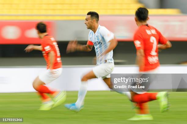 Eran Zahavi of Guangzhou R&F in action during 2019 China Super League - Beijing Renhe v Guangzhou R&F at Beijing Fengtai Stadium on November 1, 2019...