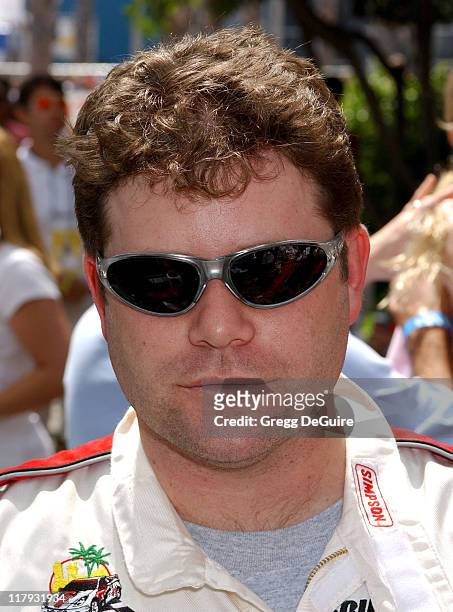 Sean Astin during 28th Annual Toyota Pro/Celebrity Race - Qualifying Day at Streets of Long Beach in Long Beach, California, United States.