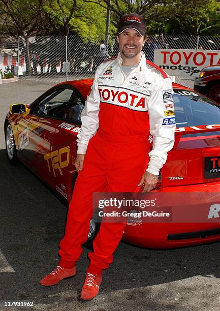 Peter Reckell during 28th Annual Toyota Pro/Celebrity Race - Qualifying Day at Streets of Long Beach in Long Beach, California, United States.