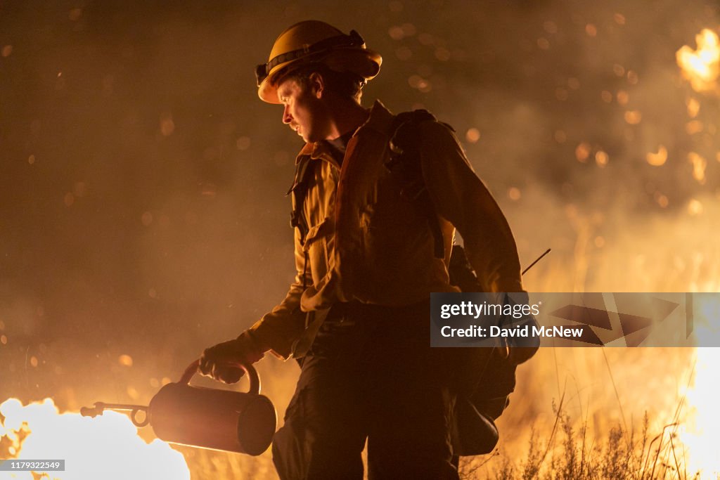 "Extreme" Santa Ana Winds Spark New Wildfires In Southern California