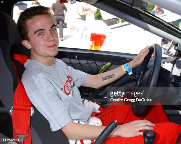 Frankie Muniz during 28th Annual Toyota Pro/Celebrity Race - Qualifying Day at Streets of Long Beach in Long Beach, California, United States.