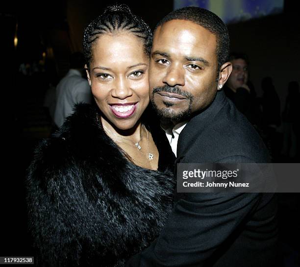 Regina King and Ian Alexander Sr. During NBPA All-Star Ice Gala - February 19, 2005 at Denver Convention Center in Denver, Colorado, United States.