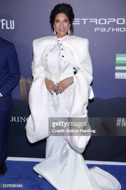 Christine Divine at Los Angeles City Hall on October 05, 2019 in Los Angeles, California.