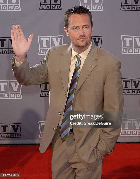 Matthew Perry during TV Land Awards: A Celebration of Classic TV - Arrivals at Hollywood Palladium in Hollywood, California, United States.